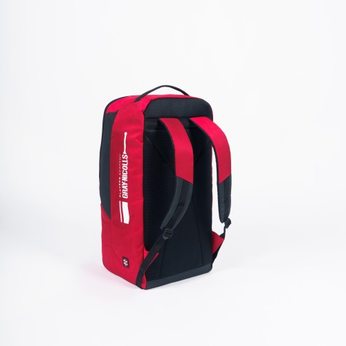 5316401 Players Academy Duffle Bag Red Rear