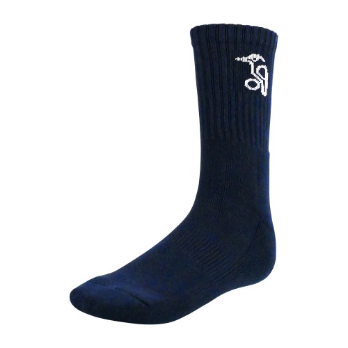 7C291112 Cricket Sock Navy Front