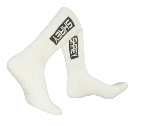 SHREY MASTER GRIP PLUS SOCKS+2206+WHITE+3+HD